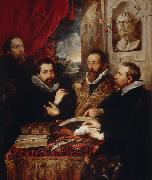 Peter Paul Rubens The Four Philosophers (mk08) France oil painting reproduction